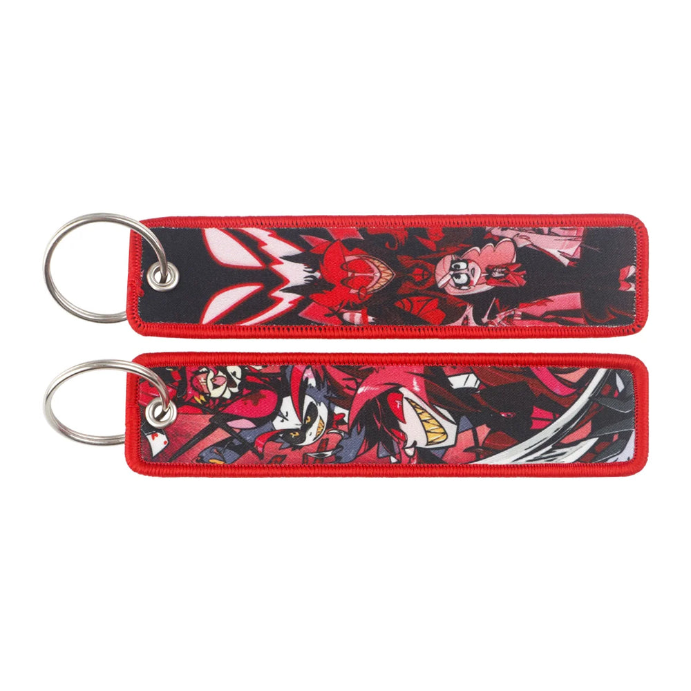 CARTOONS embroidered keychain