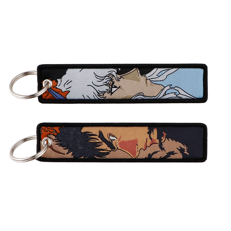 "Fated Bond" Embroidered Keychain