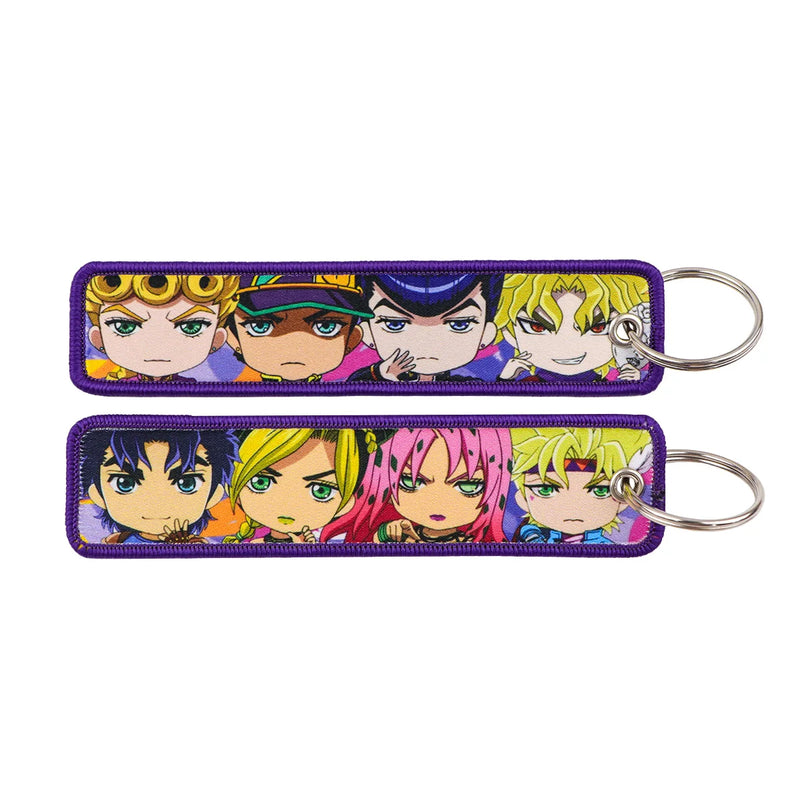 "Bizarre Chibis" Embroidered Keychain