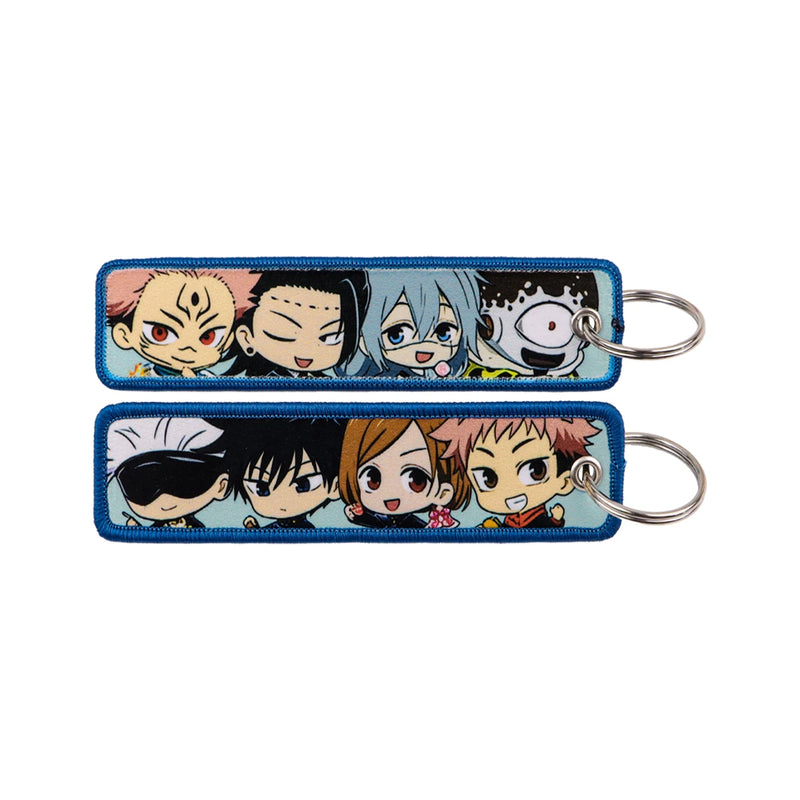"Cursed Chibis" Embroidered Keychain