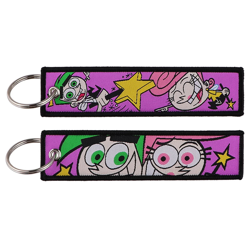 "Wish Makers" Embroidered Keychain