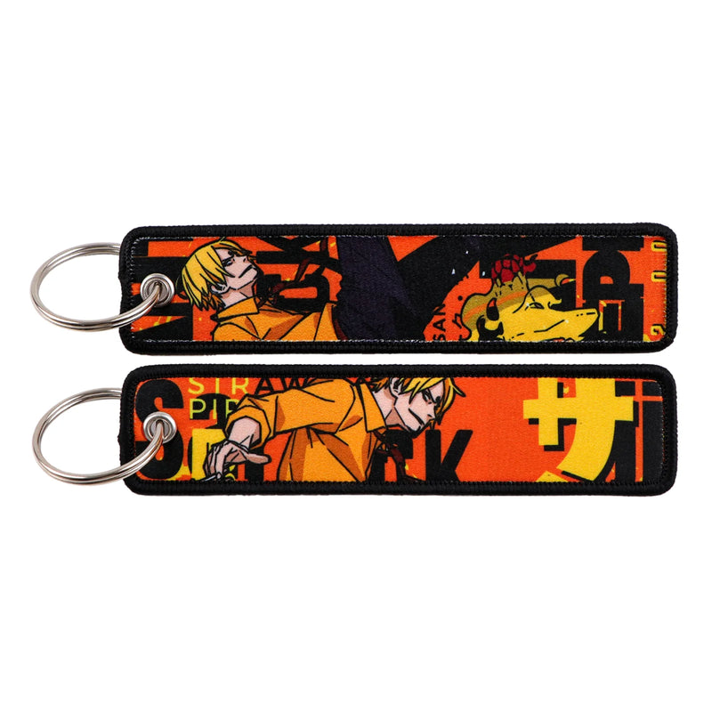 "Wildcard Striker" Embroidered Keychain