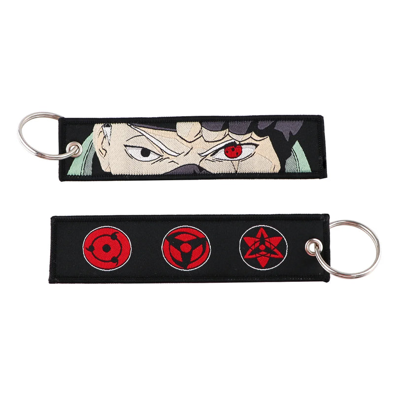 "Hidden Eye" Embroidered Keychain