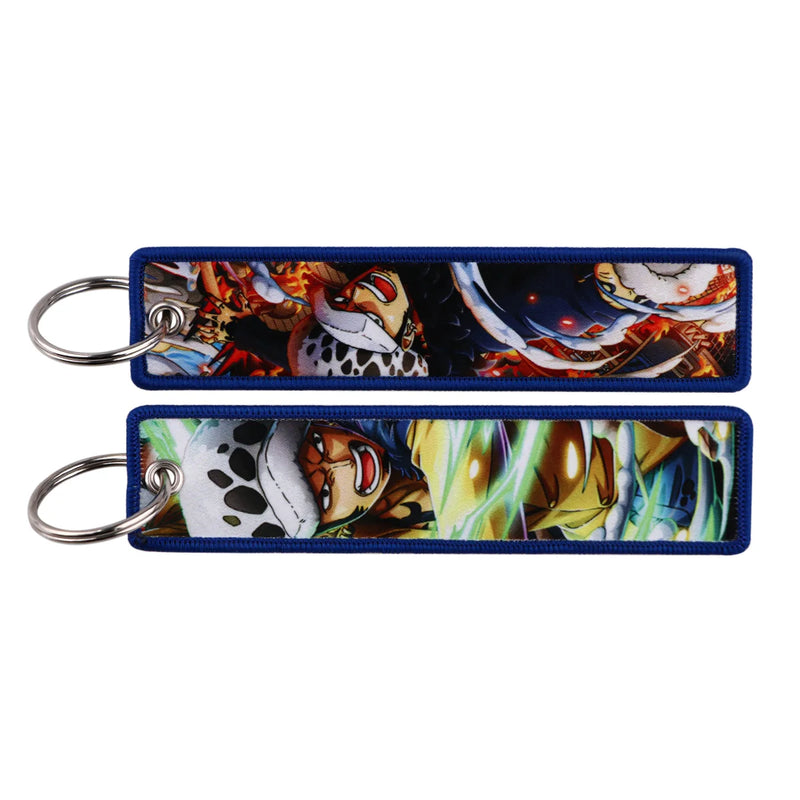 "Spotted Blaze" Embroidered Keychain