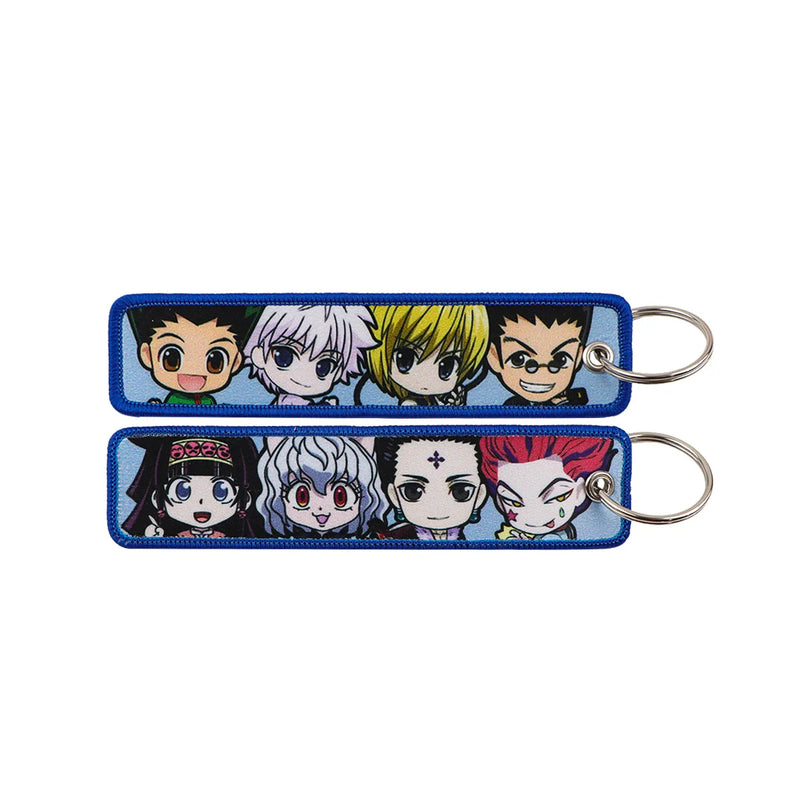 "Hunter Chibis" Embroidered Keychain