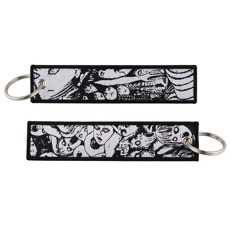 "Flesh Nightmare" Embroidered Keychain