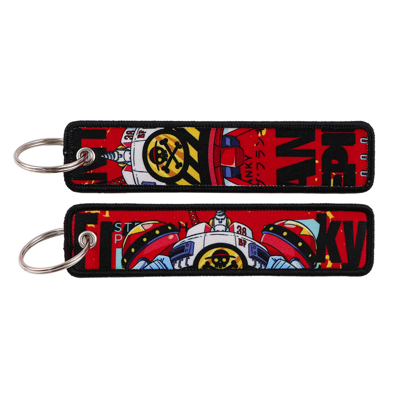 "Iron Command" Embroidered Keychain