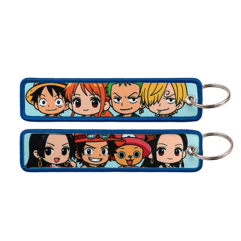 "Chibi Squad" Embroidered Keychain