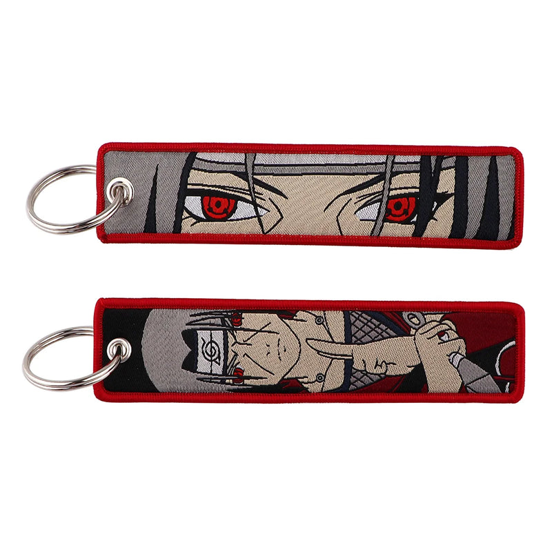 "Forehead Tap" Embroidered Keychain