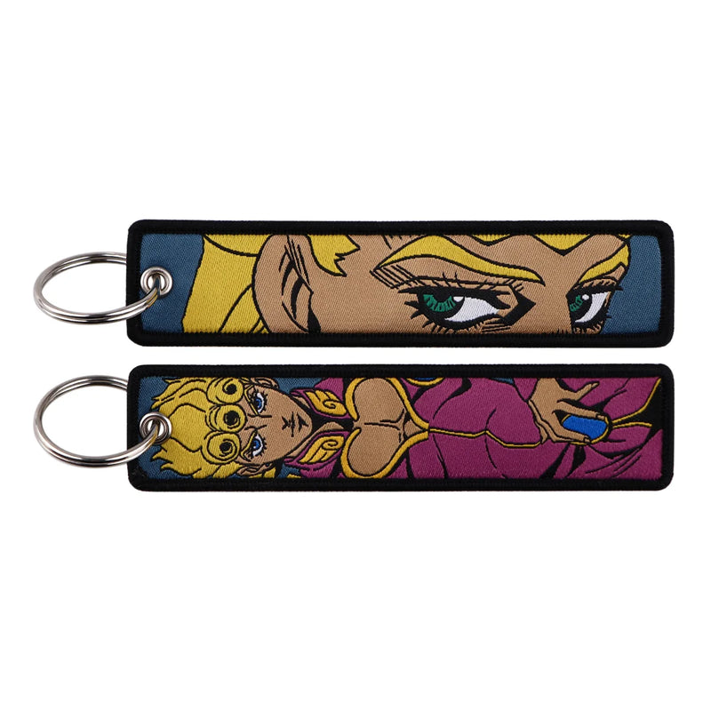 "Golden Dream" Embroidered Keychain