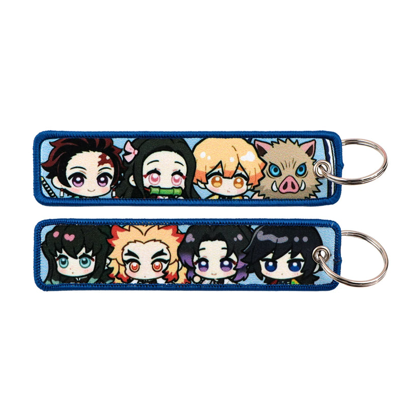 "Slayer Chibis" Embroidered Keychain