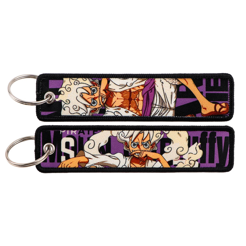 "Phantom Surge" Embroidered Keychain