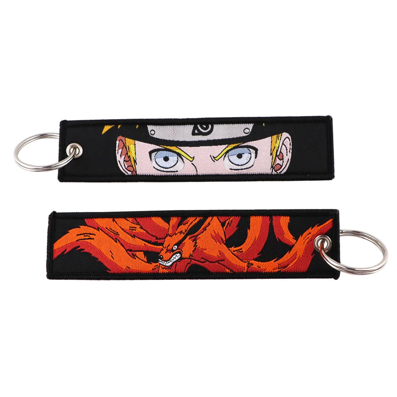 "Fox Spirit" Embroidered Keychain
