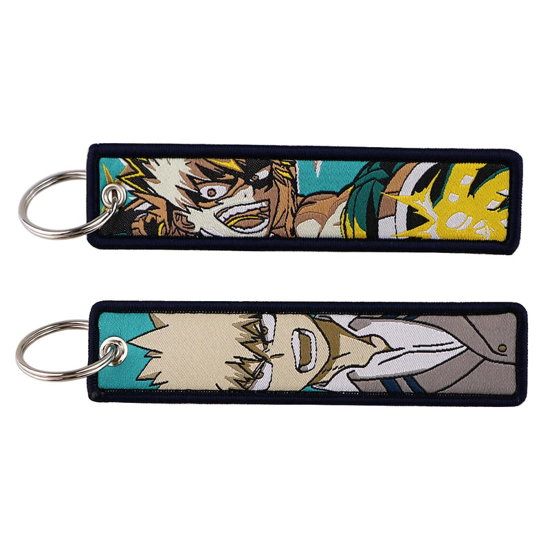 "Blast Hero" Embroidered Keychain
