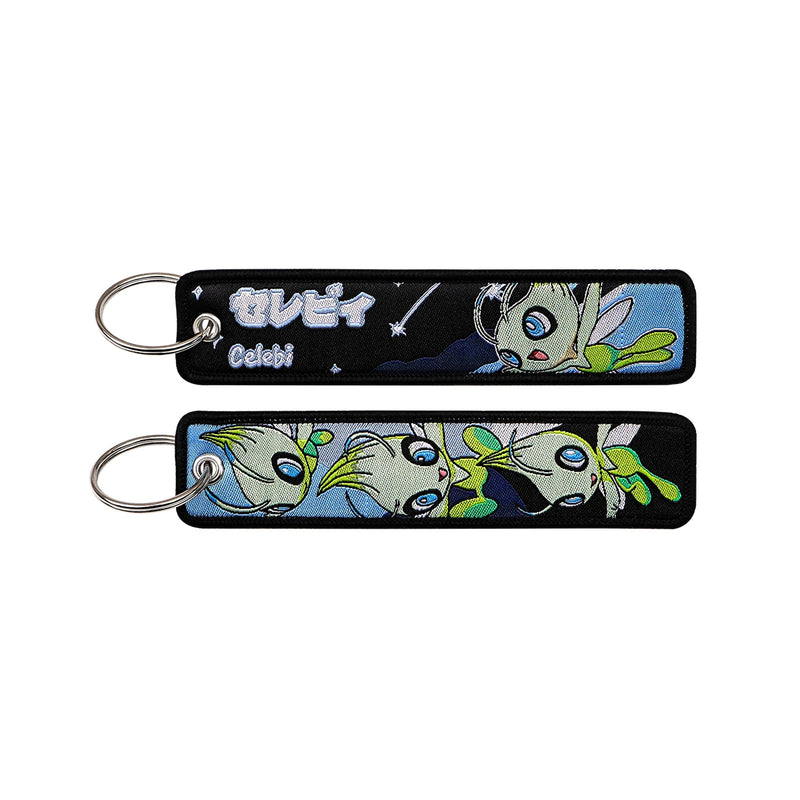 "Time Sprite" Embroidered Keychain