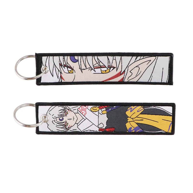 "Moon Prince" Embroidered Keychain